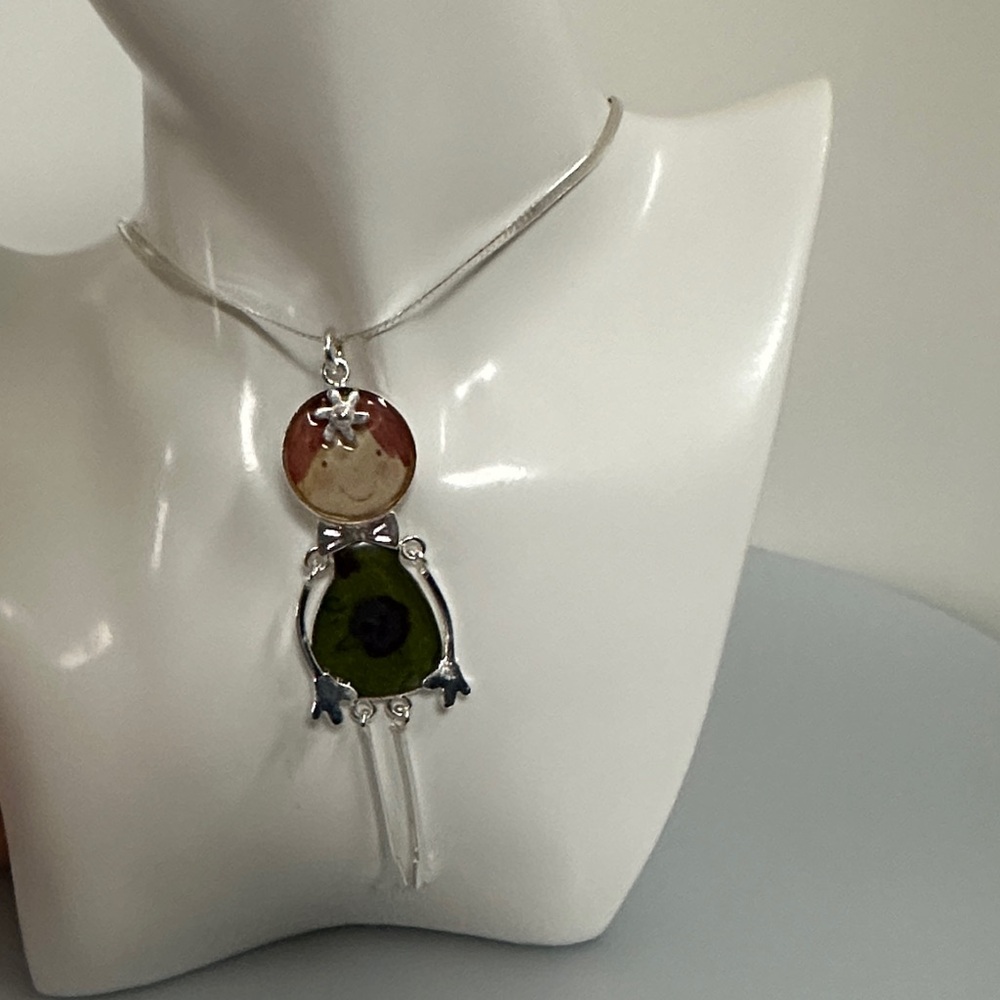 925 sterling silver made in italy Pendant Necklace